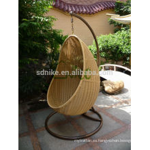 Rattan silla en forma de huevo + silla de swing fácil al aire libre + silla de mimbre swing interior